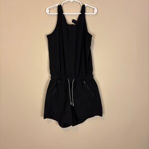Athleta Girl Black Tank Top Romper Girl’s 12